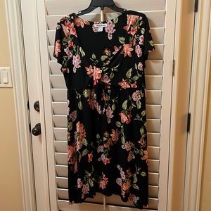 Tommy Bahama tropical print knit dress